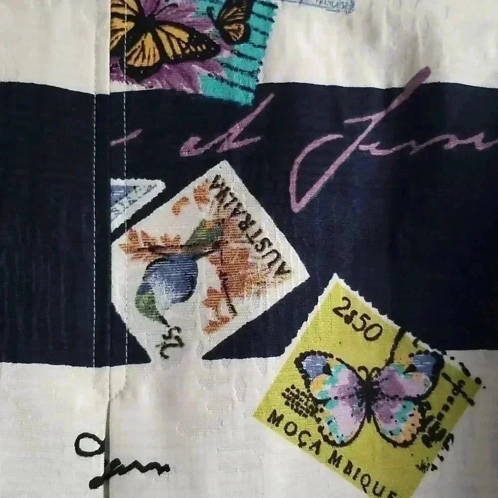 Chico's Postcard blazer/jacket Size 1 - Picture 7 of 11